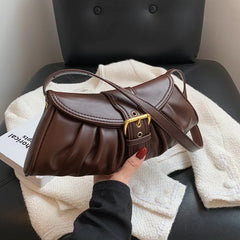 Luxury Pleated Clouds Armpit Bag For Women Ladies Handbags