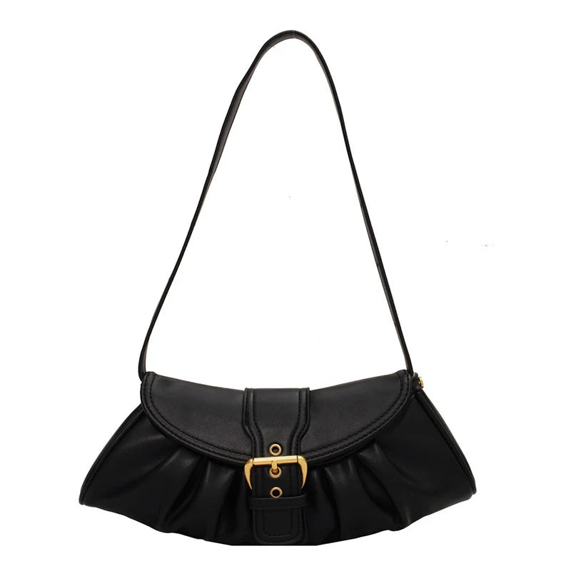 Luxury Pleated Clouds Armpit Bag For Women Ladies Handbags
