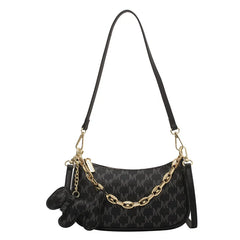 Leather Chain Crossbody Bag For Women Handbags Shoulder Bags Messenger