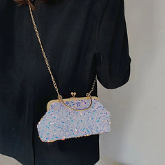 Sequins Evening Bag Top Handle Women's Shoulder Bags