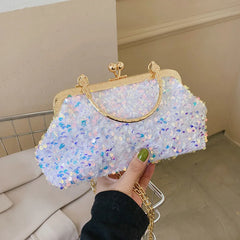 Sequins Evening Bag Top Handle Women's Shoulder Bags