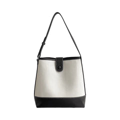 Canvas Patchwork Handbag Autumn Shoulder Bag