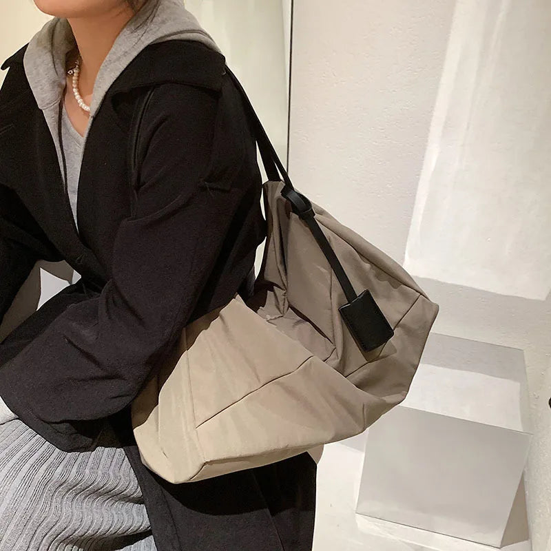 Canvas Shopper Tote Handbag for Women High Capacity Women's Shoulder Bags