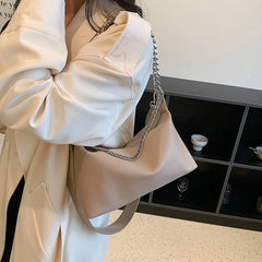 Chain Shoulder Bags For Women Small Crossbody Bags PU Leather Women's Handbags