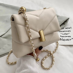 Diamond Lattice Crossbody Bags Soft Women Messenger Totes
