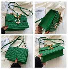 Diamond Lattice Crossbody Bag for Women Shoulder Handbag