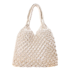 Crochet Handbags for Women Female Bag Large Totes Bag Women's Summer Beach Bag