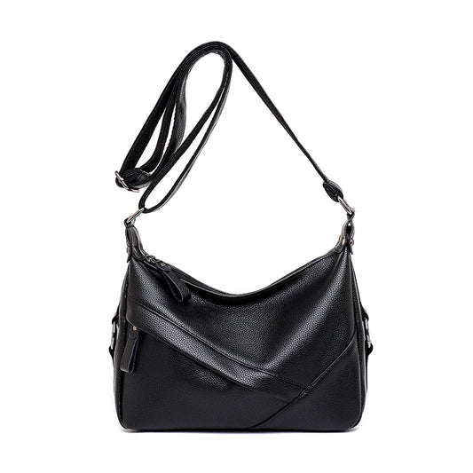 Crossbody Bags High Capacity Solid Shoulder Bags Soft Messenger Totes