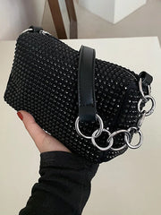 Diamonds Top Handle Bags for Women Summer Women's Shoulder Bag