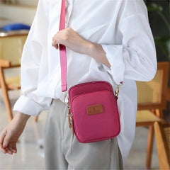 Ladies Oxford Shoulder Bag Mini Messenger Phone Bags