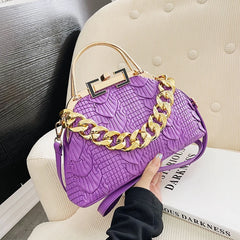 Women Chain Evening Clutch Bag Tote Large Crossbody Shoulder Bag