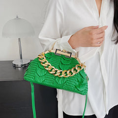 Women Chain Evening Clutch Bag Tote Large Crossbody Shoulder Bag