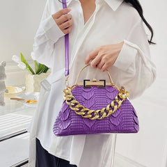 Women Chain Evening Clutch Bag Tote Large Crossbody Shoulder Bag