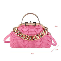 Women Chain Evening Clutch Bag Tote Large Crossbody Shoulder Bag