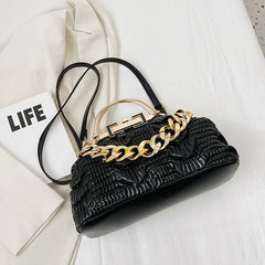 Women Chain Evening Clutch Bag Tote Large Crossbody Shoulder Bag