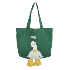 Canvas Ladies Shoulder Bag Small Square Bag