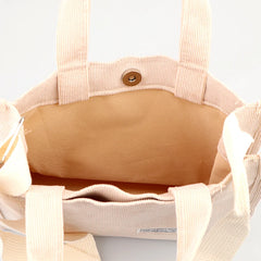 Corduroy Shoulder Bag Solid Color Messenger Bag