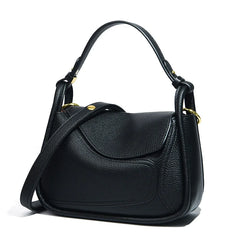 Soft Leather Women's Crossbody Bag Top Cowhide French Shoulder Bag