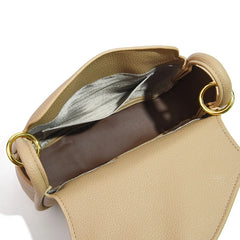 Soft Leather Women's Crossbody Bag Top Cowhide French Shoulder Bag