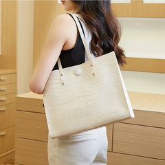 Stylish Crocodile Leather Shoulder Bag for Women