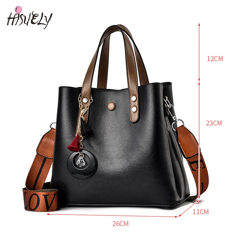 Elegant Leather Shoulder Bag for Women