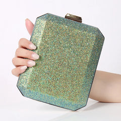 Pink Clutch Bag Women Evening Phone Purse Ladies Shoulder Bag