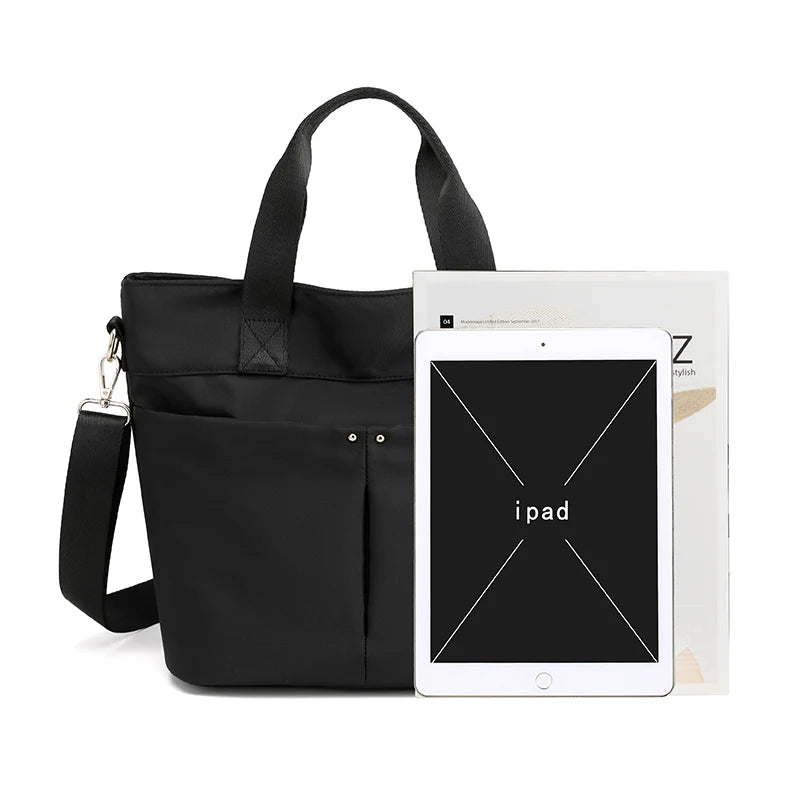 Large Capacity Nylon Tote Bag Women Shoulder Crossbody Bag