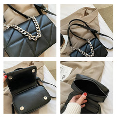Mini Shoulder Bag Satchel Style Leather Small Crossbody Bags for Women