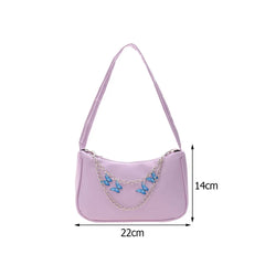 Women Armpit Shopper Bag Candy Shoulder Bag Ladies Hobos Bolsas