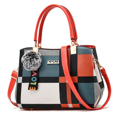 Women's Crossbody Bag Hairball Shoulder Messenger Totes