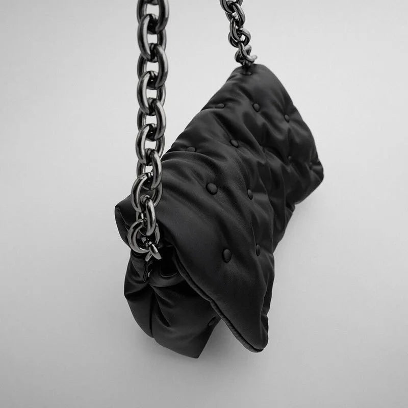 Denim Underarm Bag Single Shoulder Chain Bag Female Crossbody BM34