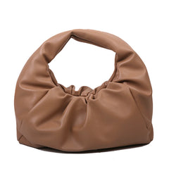 Women Tote Shoulder Bags Folds Dumplings Soft Roupas Femininas Clutch