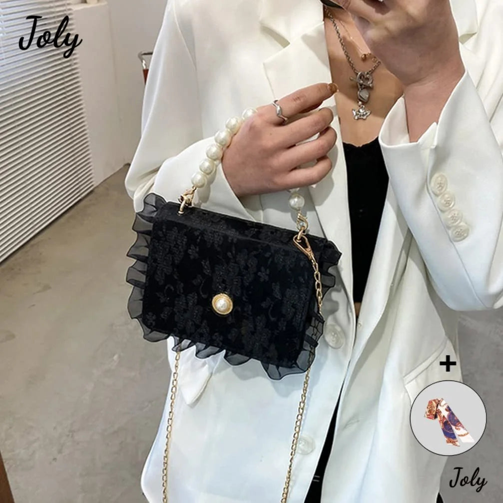 Pearl Purse Bag Women Chain Bag Shoulder Bag Cross Body Bag