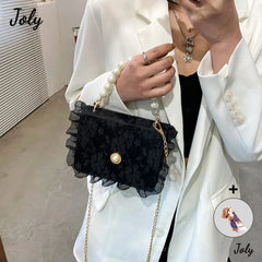 Pearl Purse Bag Women Chain Bag Shoulder Bag Cross Body Bag