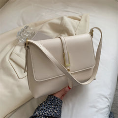 High Leather Crossbody Messenger Bag for Women Shoulder