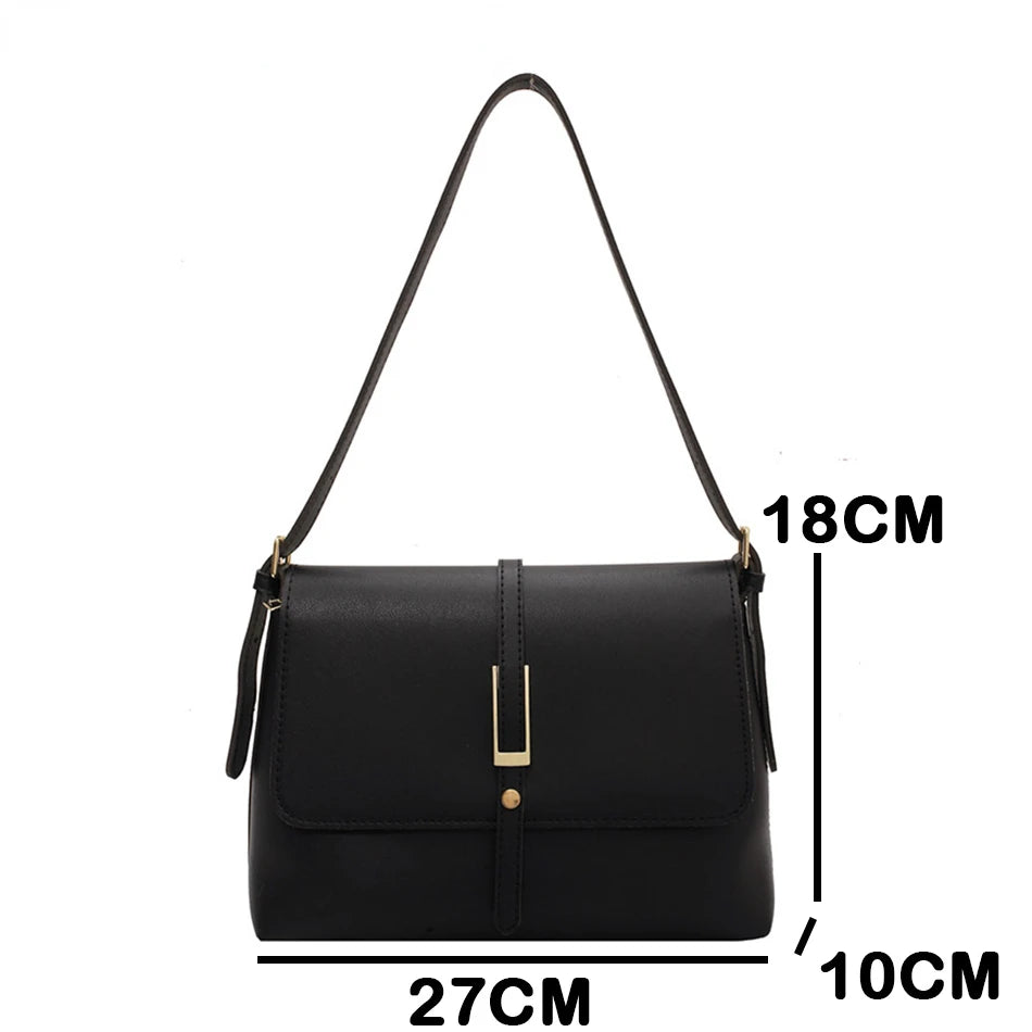 Leather Crossbody Messenger Bag Women Shoulder Bag