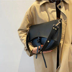 Retro PU Leather Shoulder Bag Women Crossbody Tote Travel Phone Purse