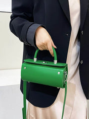 Small Shopper Pu Leather Shoulder Crossbody Bags Women's Tote Bag