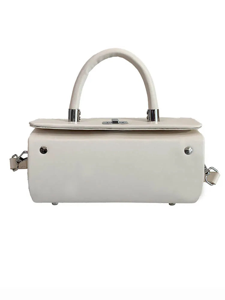 Small Shopper Pu Leather Shoulder Crossbody Bags Women's Tote Bag