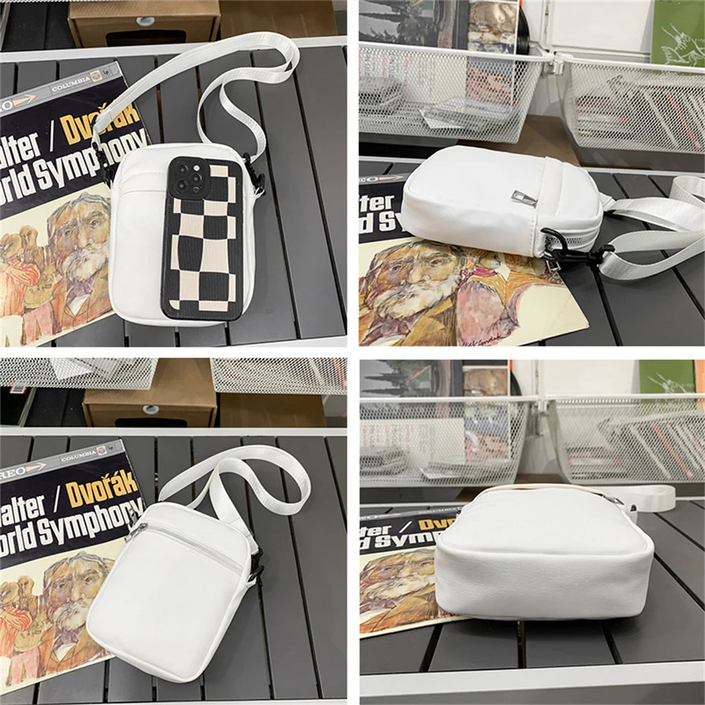 High Leather Women Shoulder Bag Mini Messenger Bags