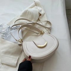 Vintage Small Armpit Bag Women's Clutch Purse in Khaki