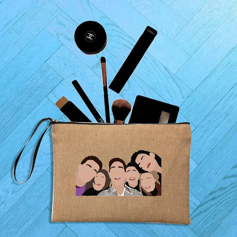 Makeup Bag Pattern Travel Cosmetic Student Pencil Bags Gift