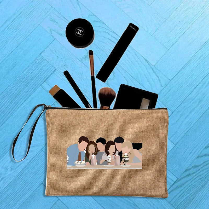 Makeup Bag Pattern Travel Cosmetic Student Pencil Bags Gift