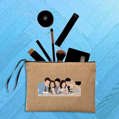 Makeup Bag Pattern Travel Cosmetic Student Pencil Bags Gift