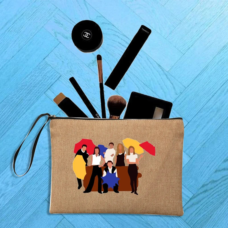 Makeup Bag Pattern Travel Cosmetic Student Pencil Bags Gift