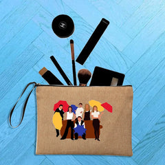 Makeup Bag Pattern Travel Cosmetic Student Pencil Bags Gift