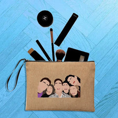 Makeup Bag Pattern Travel Cosmetic Student Pencil Bags Gift