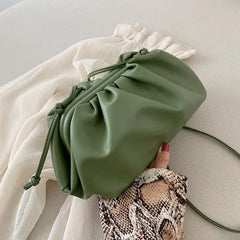 Cloud Shape Women Clutch Bag Shoulder Messenger Bag Small Crossbody Handbag