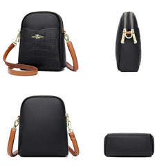 High Leather Women Messenger Bag Mini Shoulder Bag