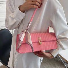 Shoulder Bag Summer Women Texture Pu Leather Underarm Bags All-match Handbags